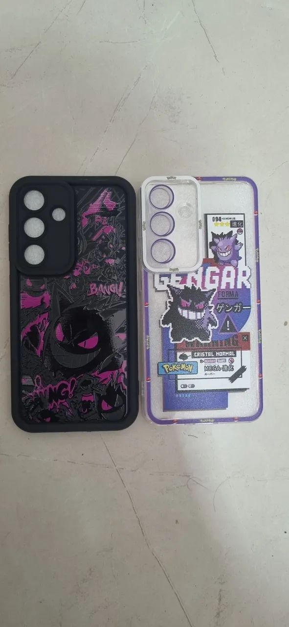 2 Capinhas S25 Gengar NOVAS