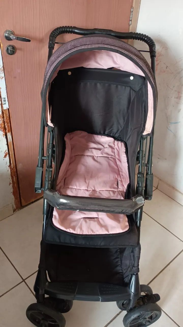 Carrinho de bebê Galzerano feminino. - Foto 2