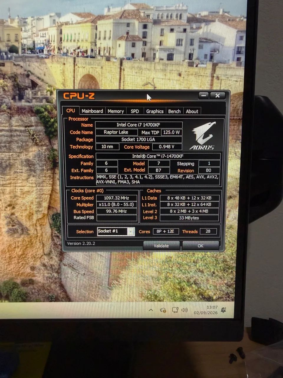 PROCESSADOR I7 14700KF + B760M DDR5 - Foto 2
