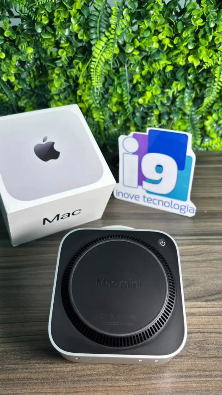 Mac Mini M4 A3238 Ano: 2024 Processador M4 Memória: 16 GB SSD