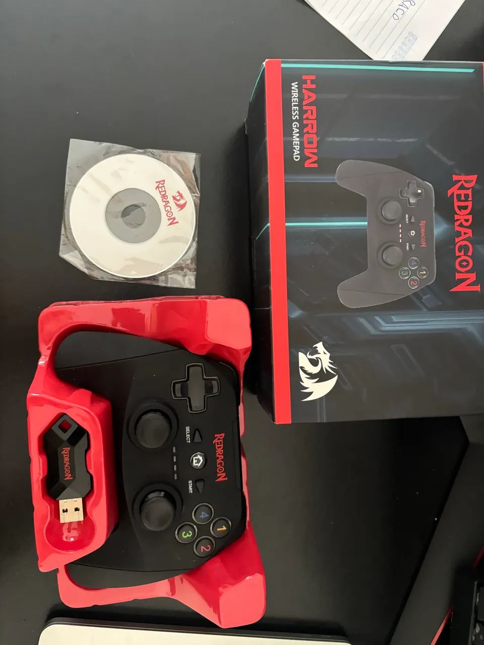 Controle wireless Red Dragon