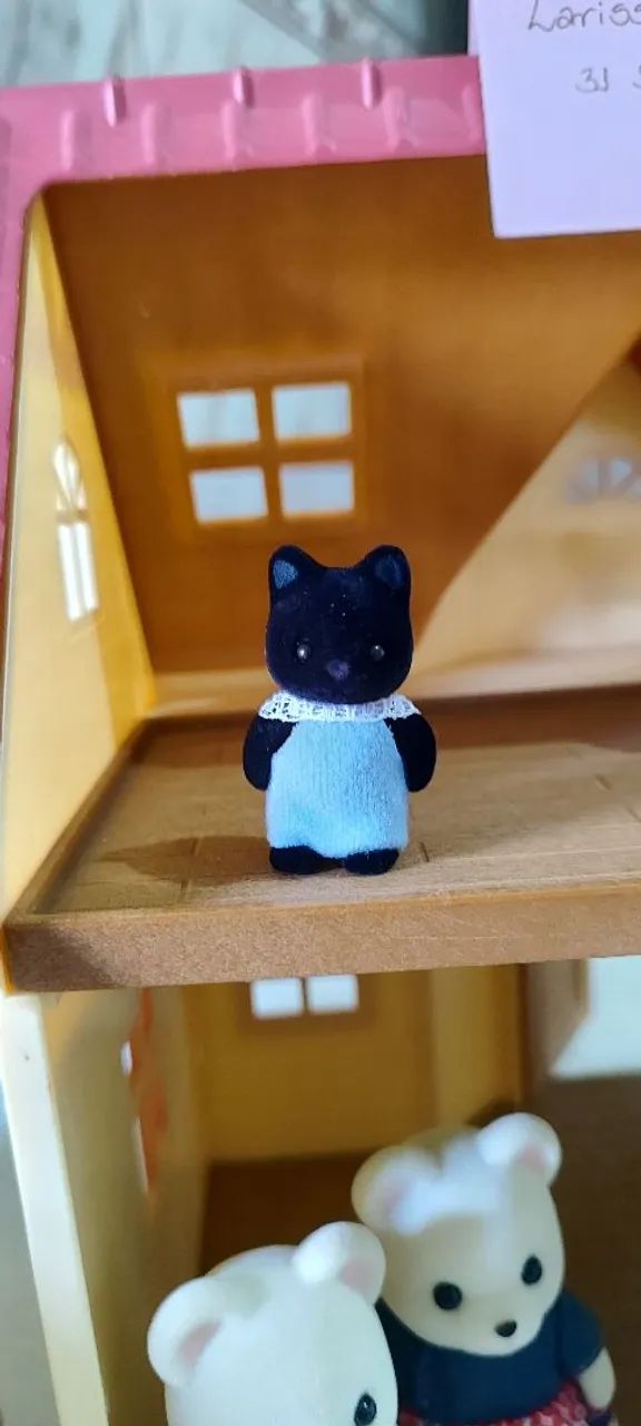 Gato midnight sylvanian families  - Foto 4