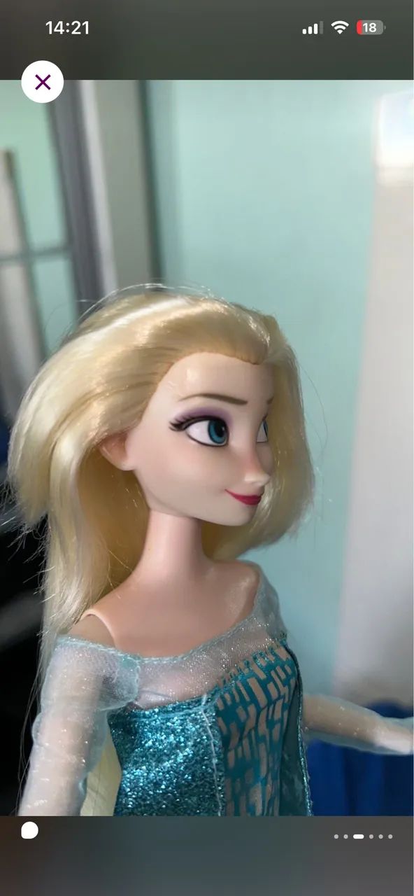 Boneca Elsa Disney store