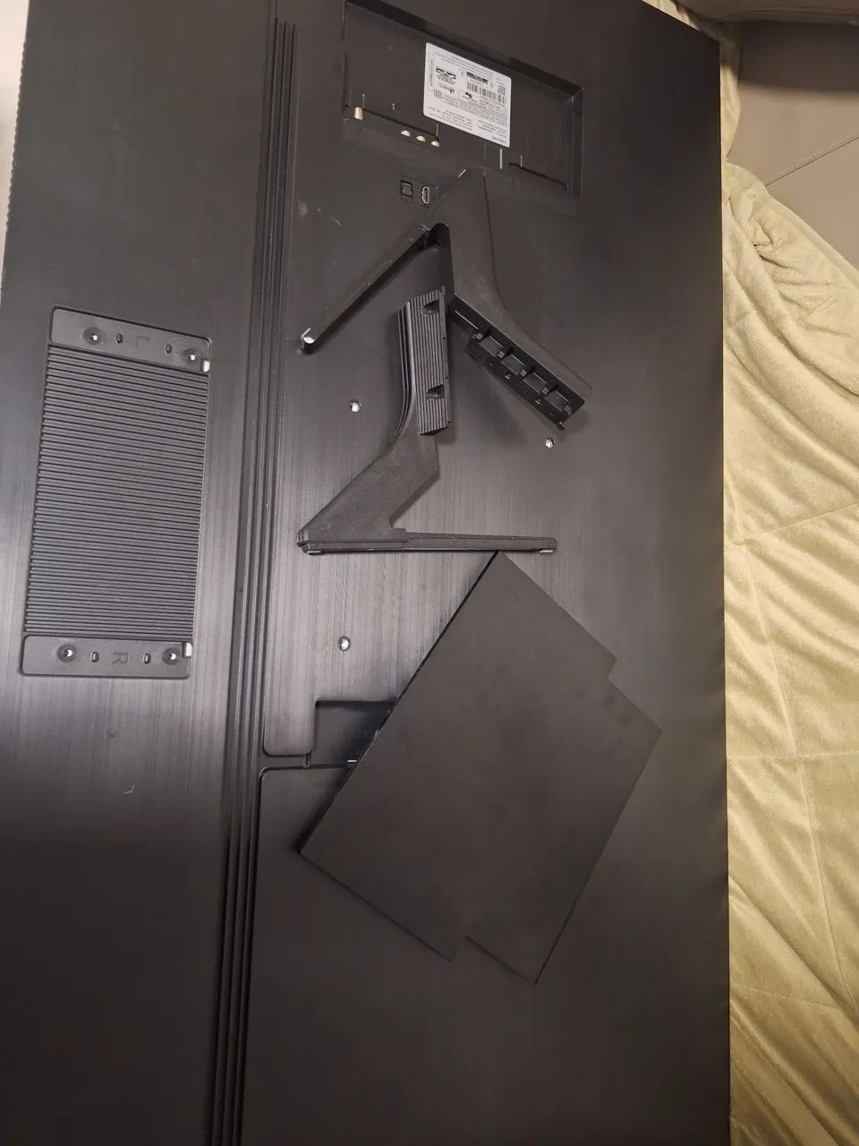 Smart TV 55" 4k Samsung QLED leia descrição  - Foto 4