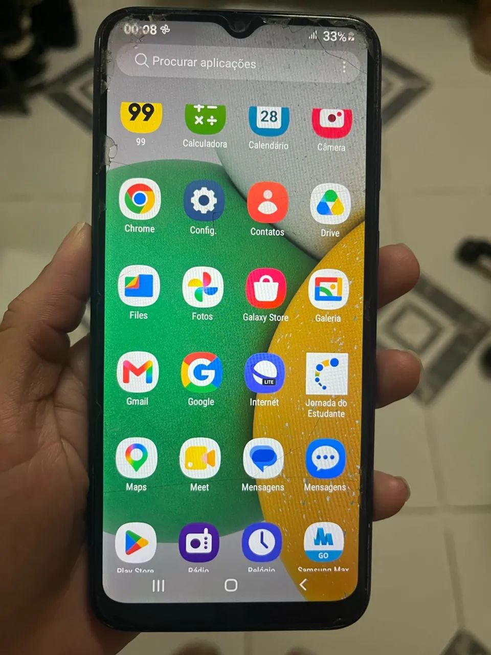 Celular Samsung Galaxy A03 Core usado