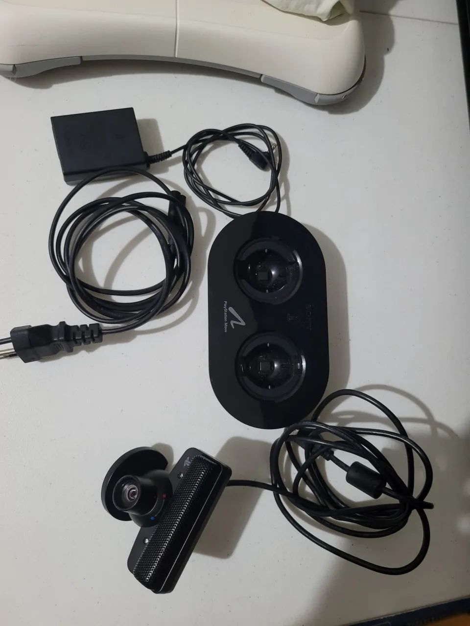 Carregador e câmera  do Ps3