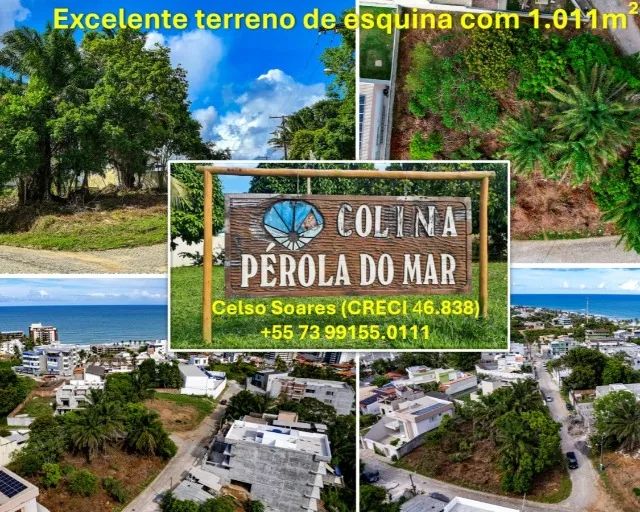 Terreno de esquina com 1.011m²