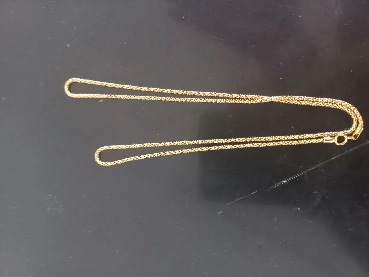 Ouro 18k corrente com 14.10 gramas e 49cm