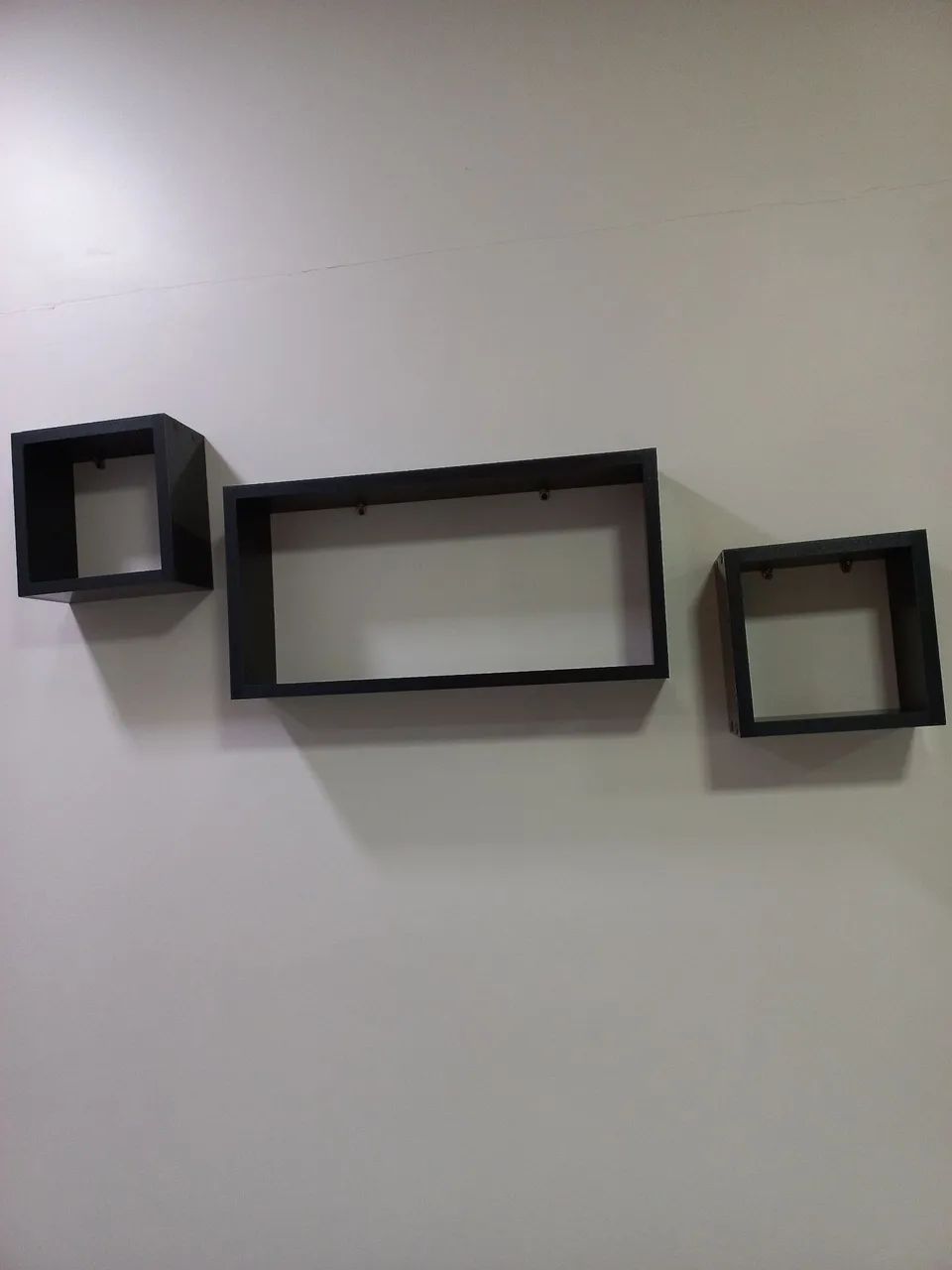 Kit 3 nichos para decoração mdf resistente 