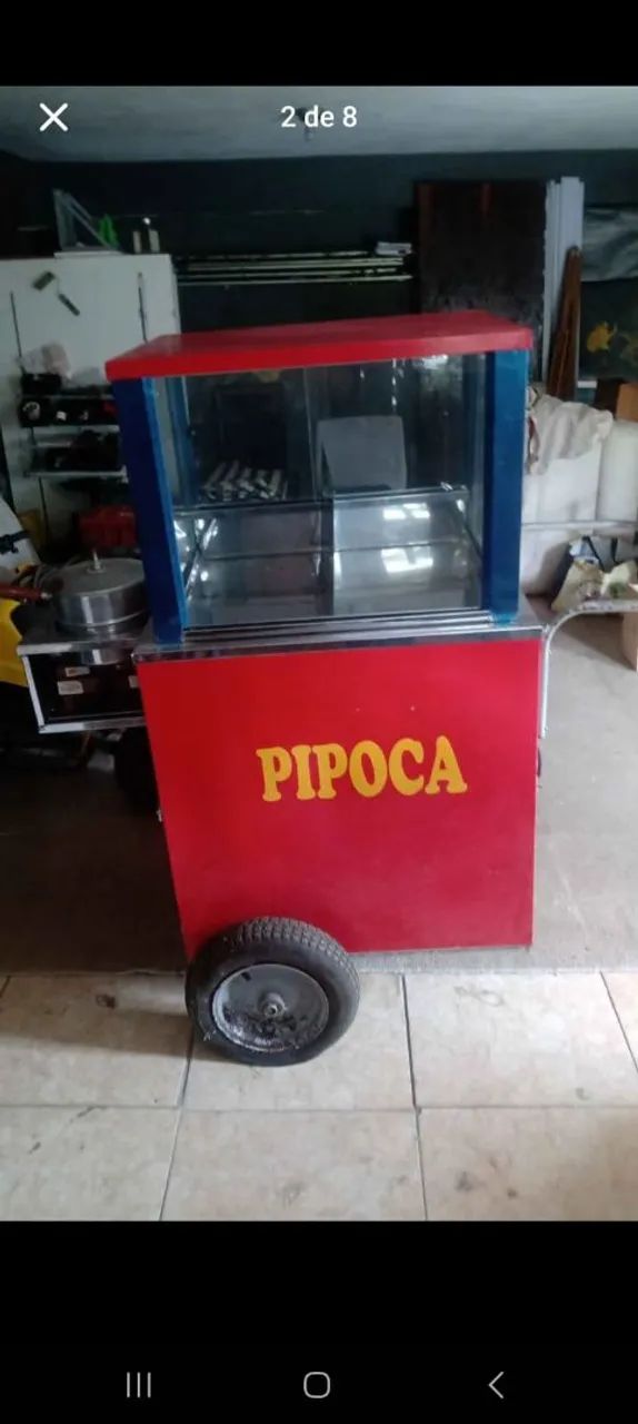 Carrinho de pipoca  - Foto 2