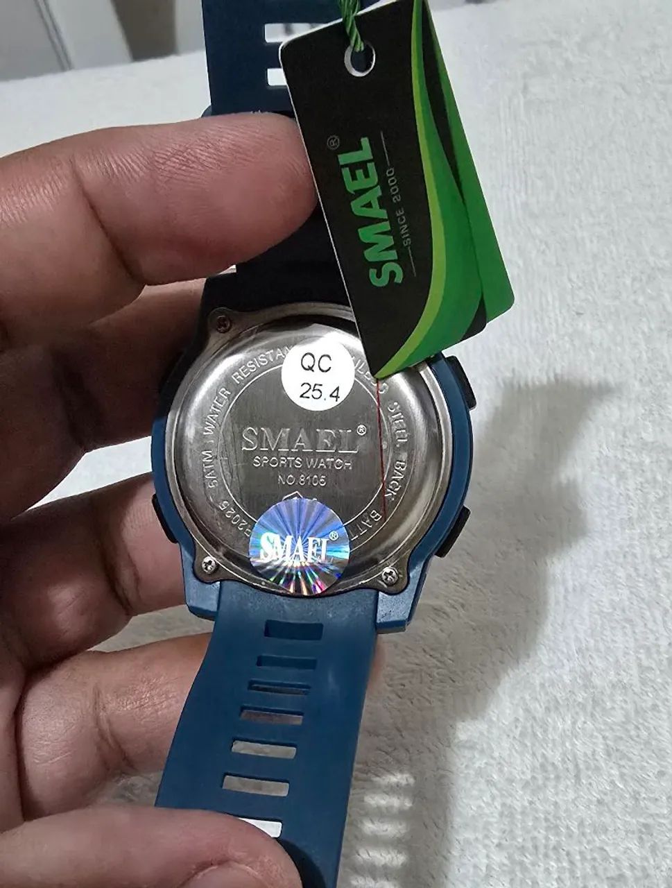 Relógio digital da SMAEL azul original  - Foto 2