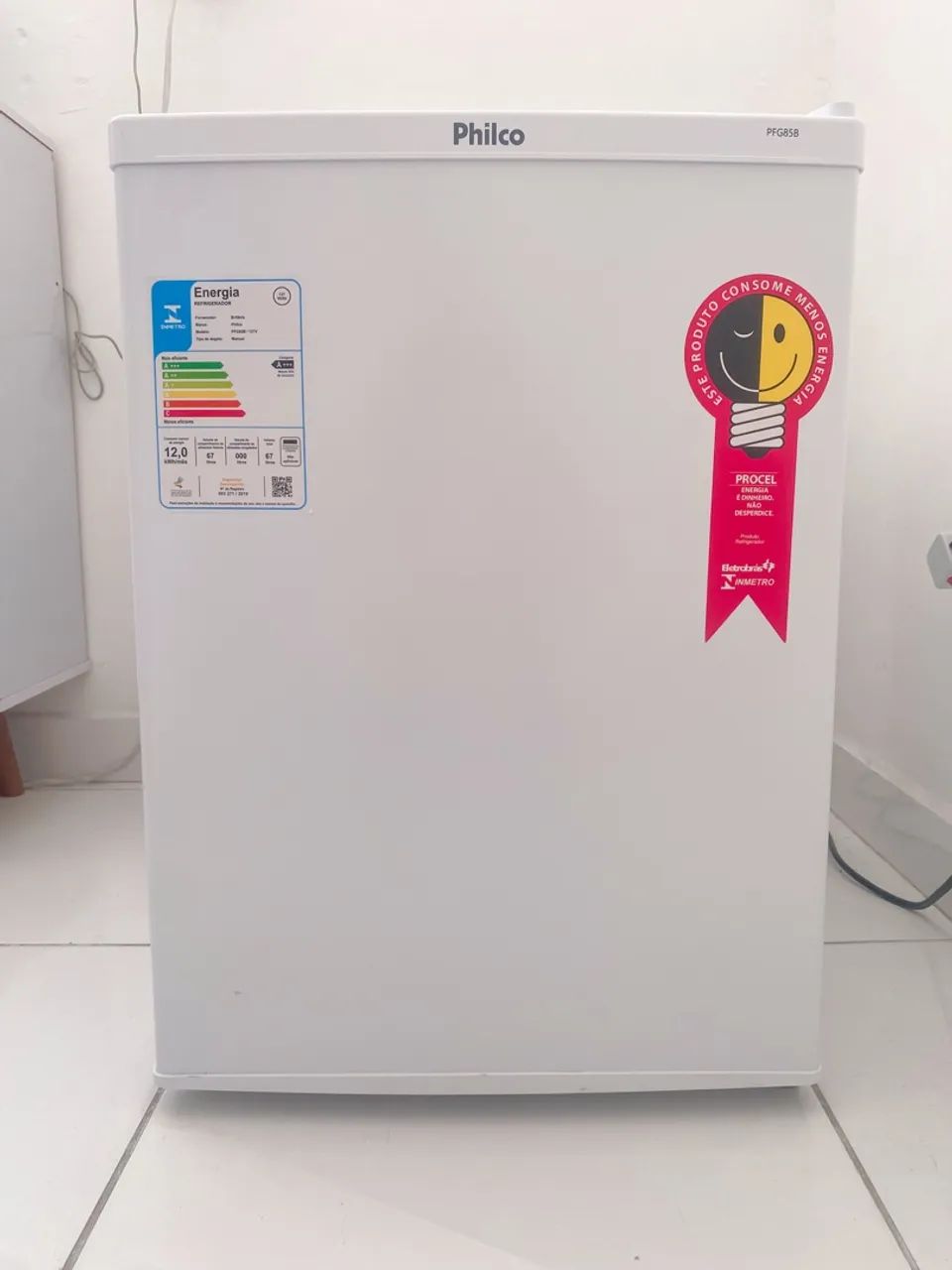 Frigobar 67 Litros Pfg85b Branco Philco 110v