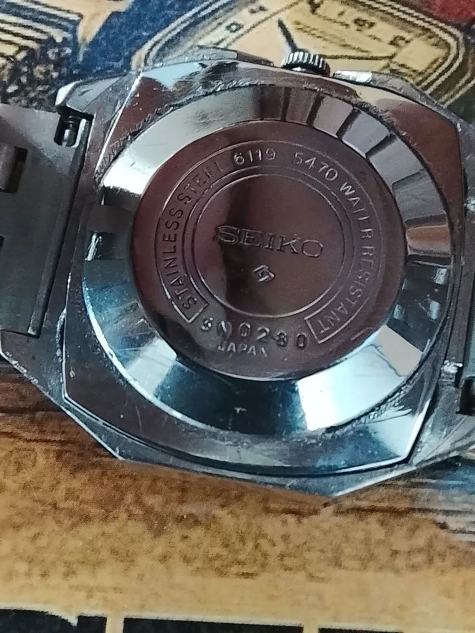 Seiko 5 antigo  - Foto 3