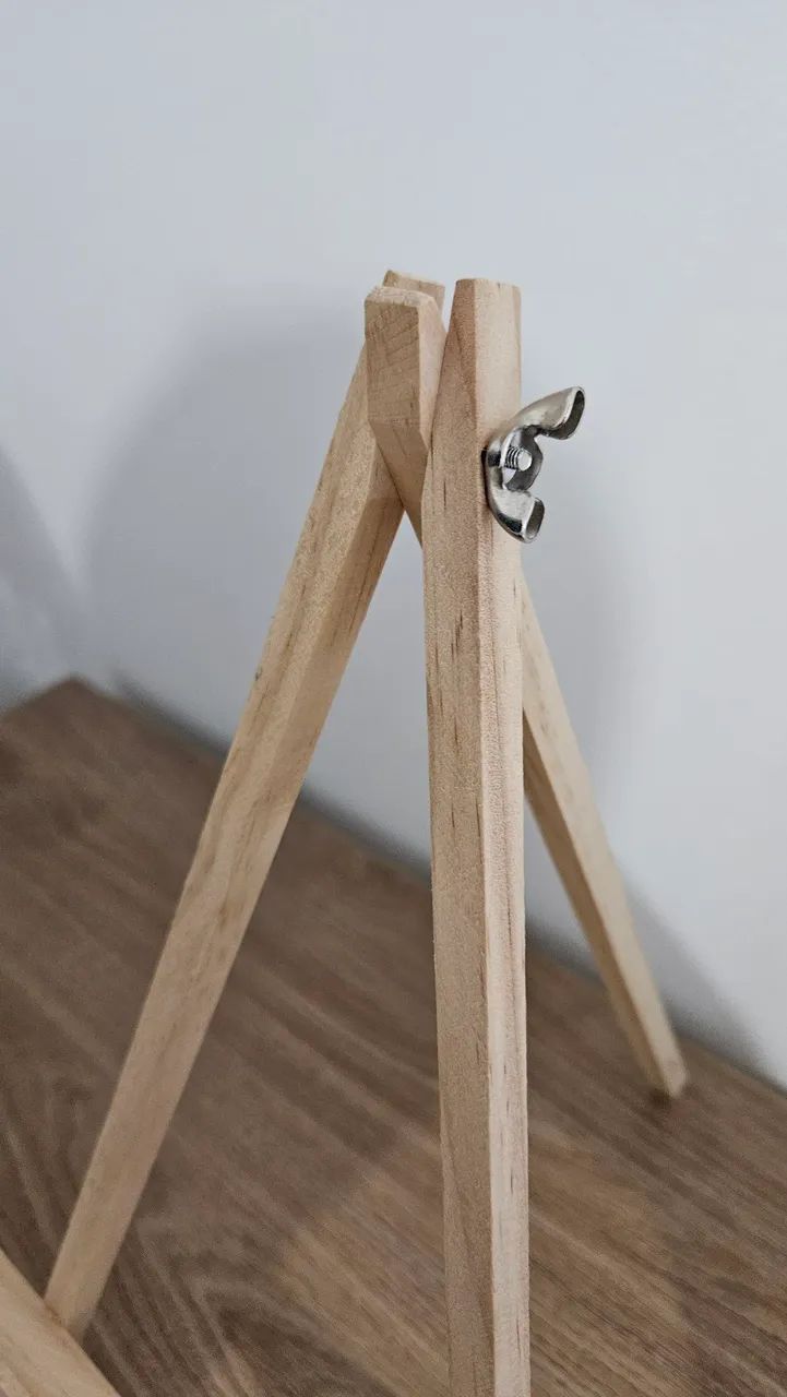 Mini cavalete para pintura e desenho  - Foto 2