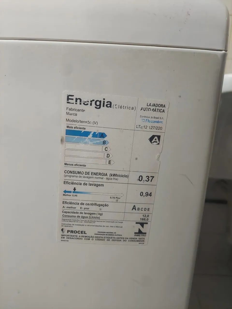 Máquina de lavar Eletrolux 12kg - Foto 3