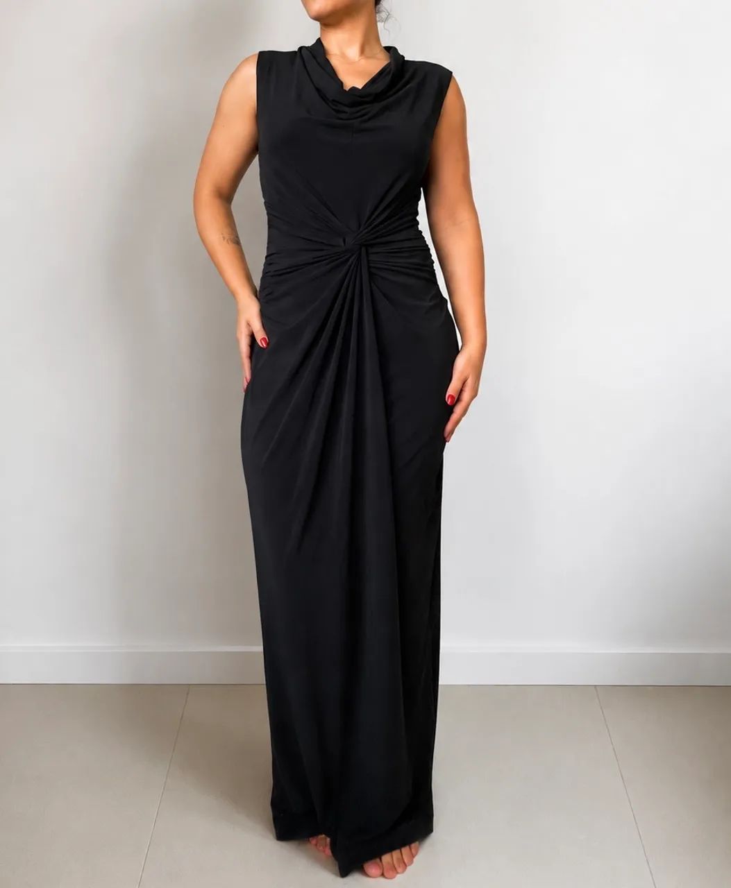 vestido longo calvin klein - Foto 3