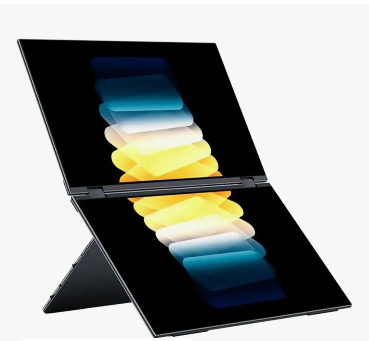 Monitor portátil duplo 16" touch-screen com caneta - Foto 4