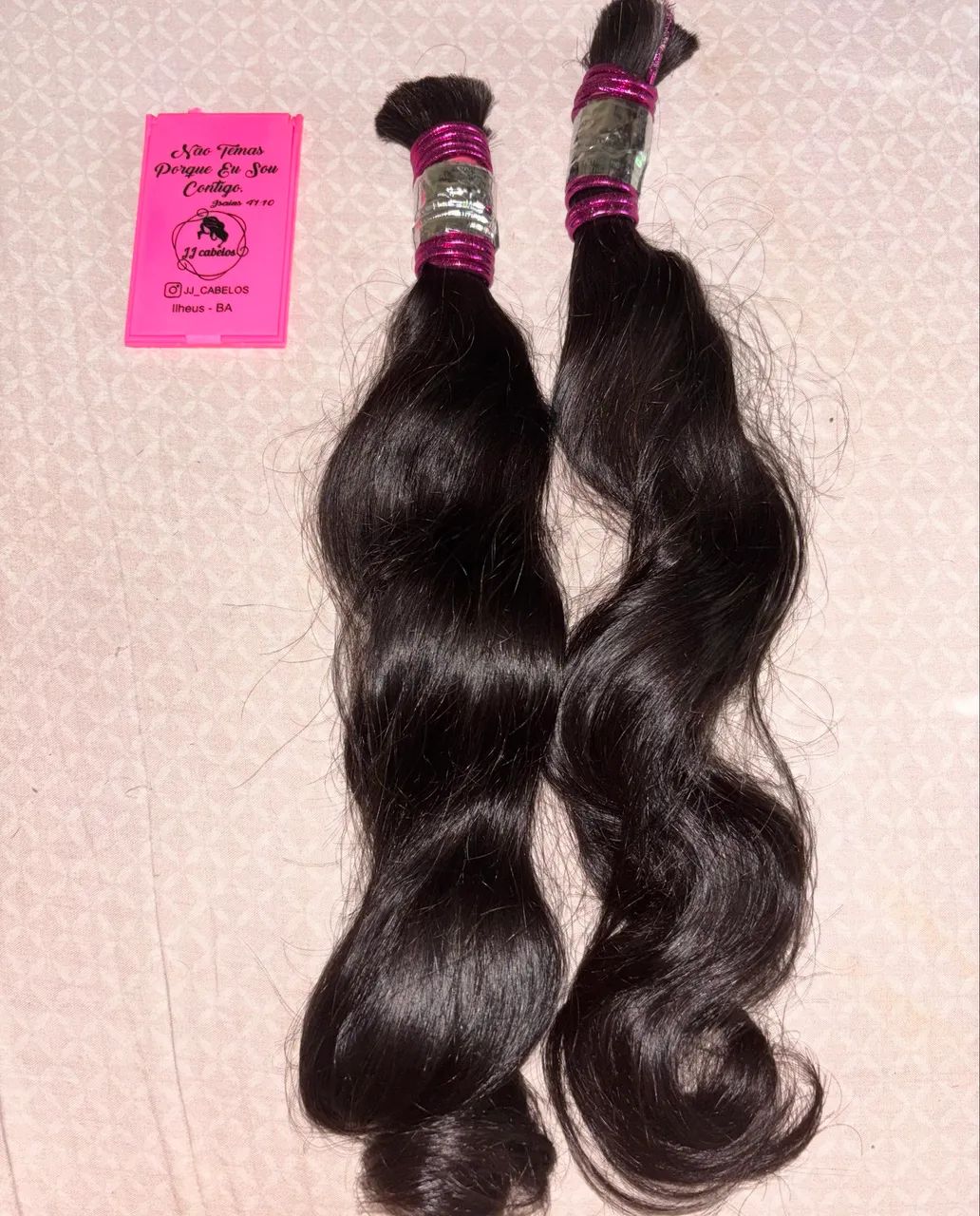Cabelo Humano Natural 200g 45Cm Russo - Foto 2