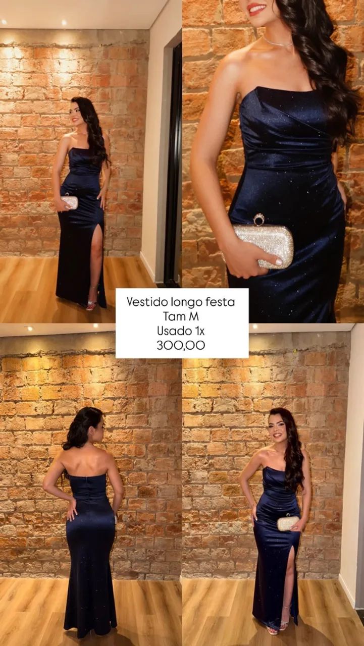 Vestido longo de Festa