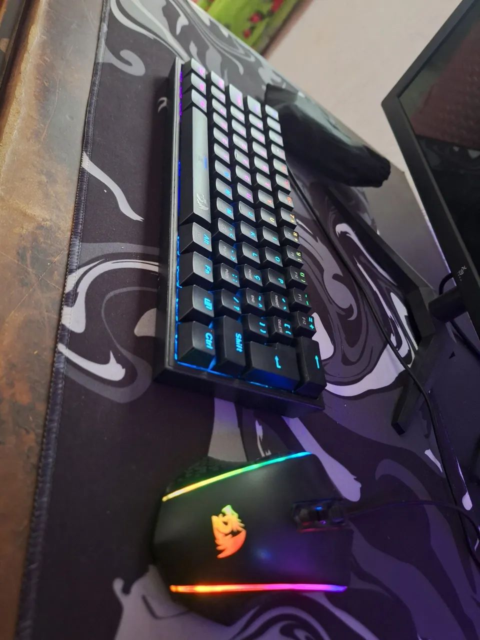 Kit Teclado e Mouse Redragon - Foto 3