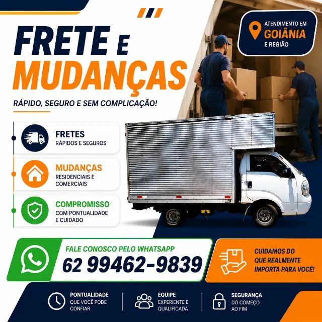 Frete e Mudança Caminhão Hr Baú