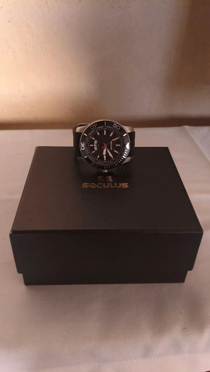 Relógio Seculus semi-novo  - Foto 2