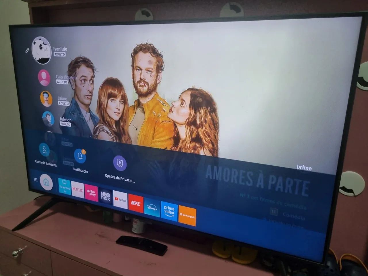 TELÃO SMART SAMSUNG TIZEN 4K CRISTAL UHD 50 POLEGADAS  - Foto 3