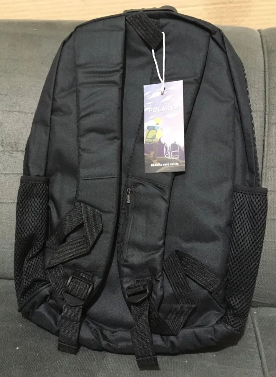 Mochila Executiva com USB Impermeável 40 litros Antifurto - NOVA - Foto 3