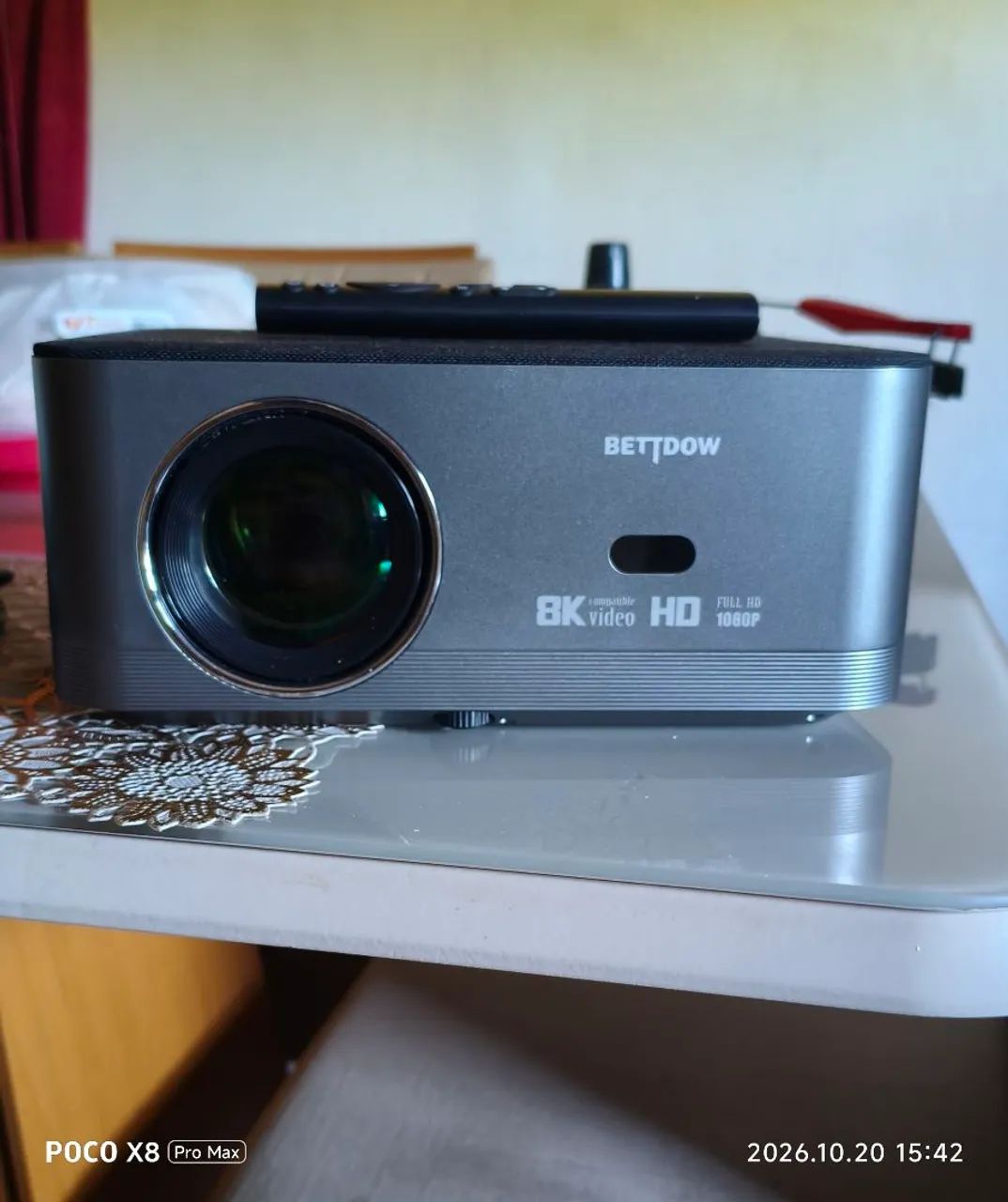 Projetor bettdow AC 1041 sistema Android  - Foto 4