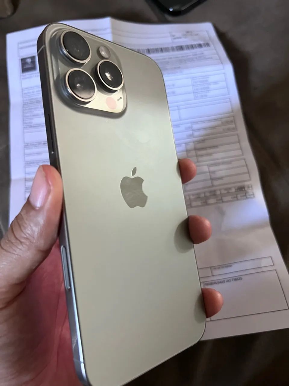 iPhone 16 pro Max 256 gigas com nota fiscal - Foto 2