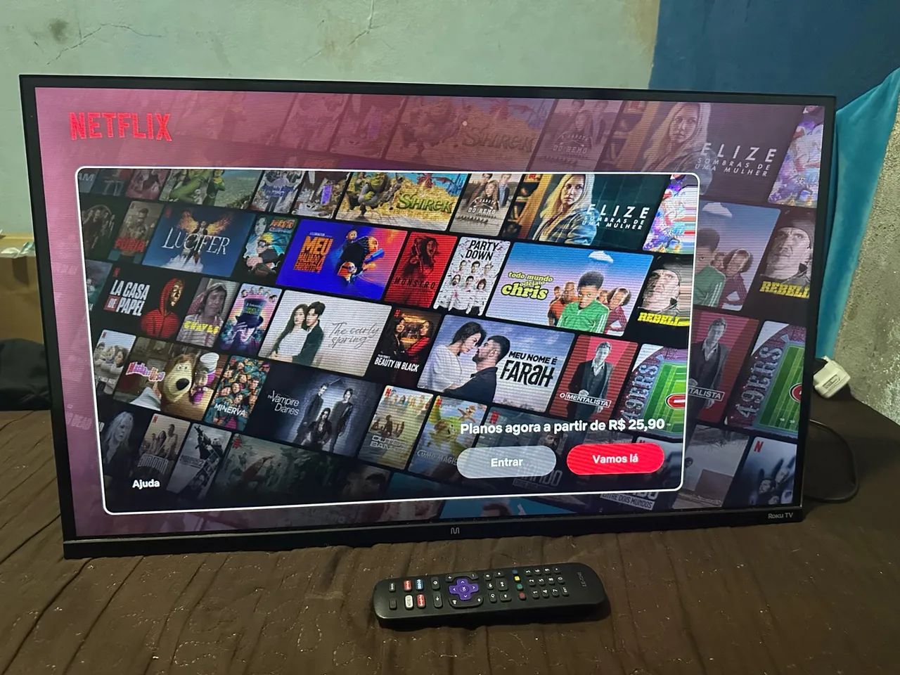 Tv multi Roku smart 32 perfeita  - Foto 4