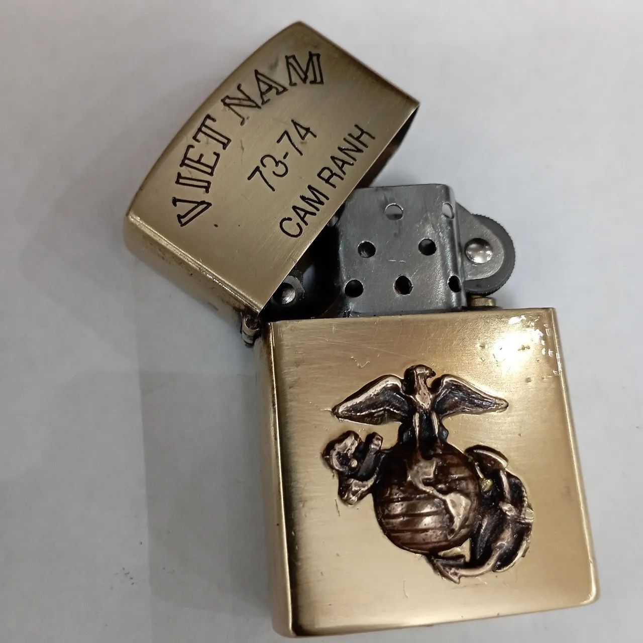 Zippo guerra do Vietnã  - Foto 4