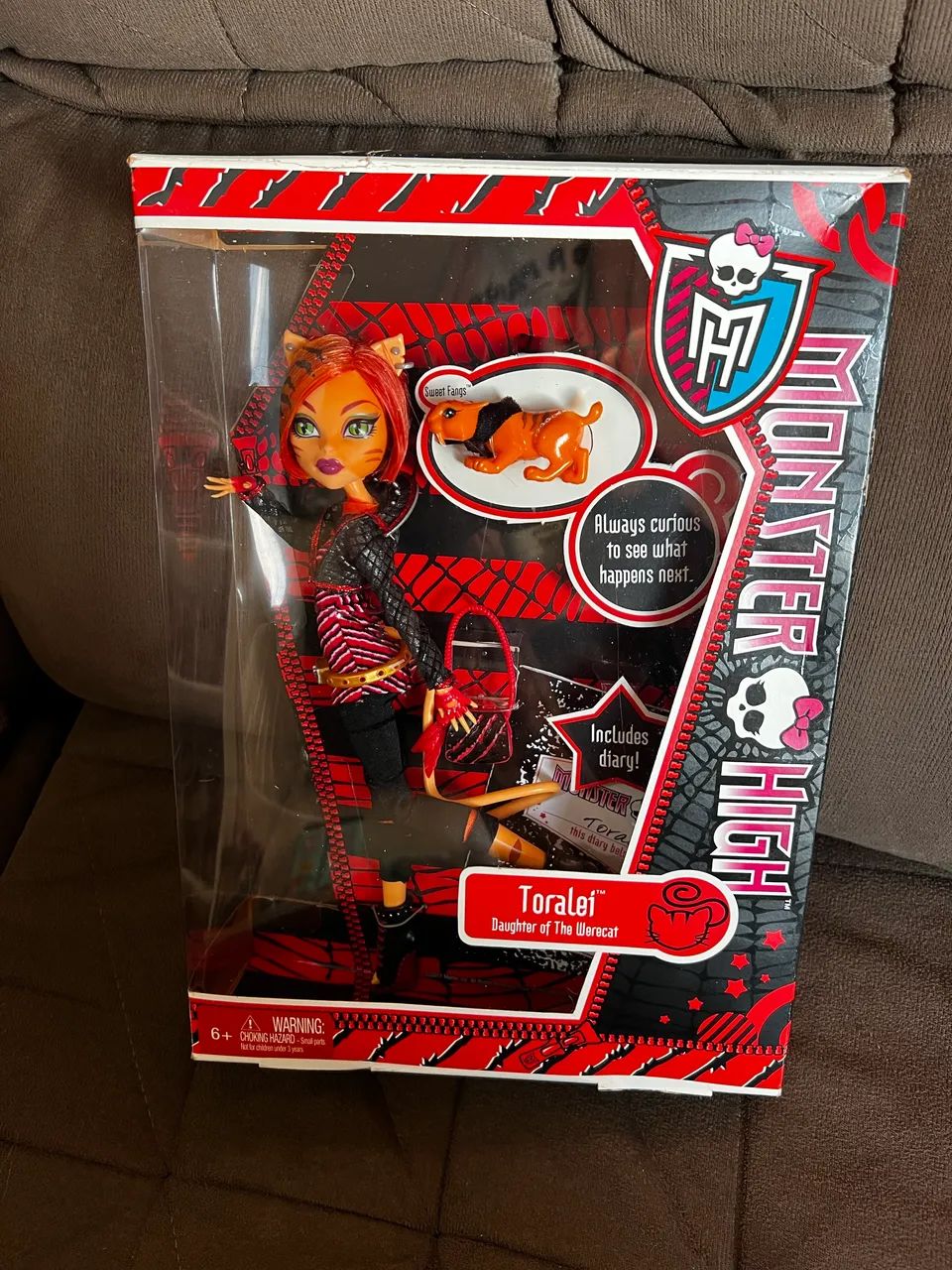 Toralei Stripe Básica Monster High Lacrada