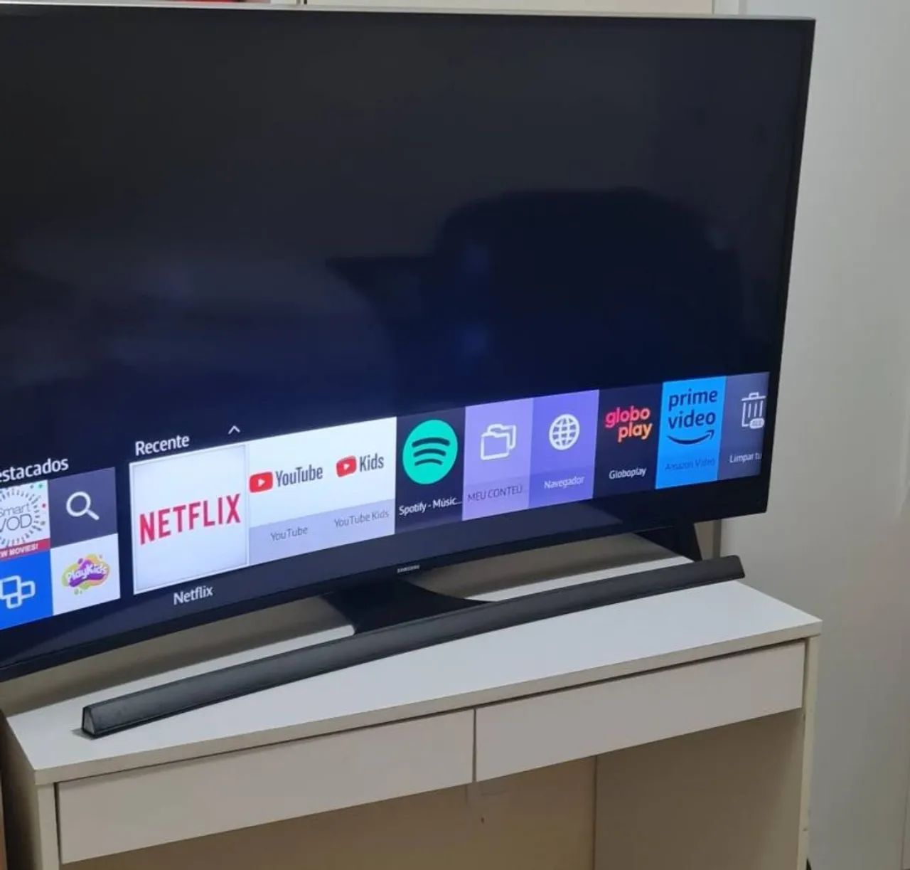 SMARTV SAMSUNG 4K UHD TELA CURVA 48 POLEGADAS 