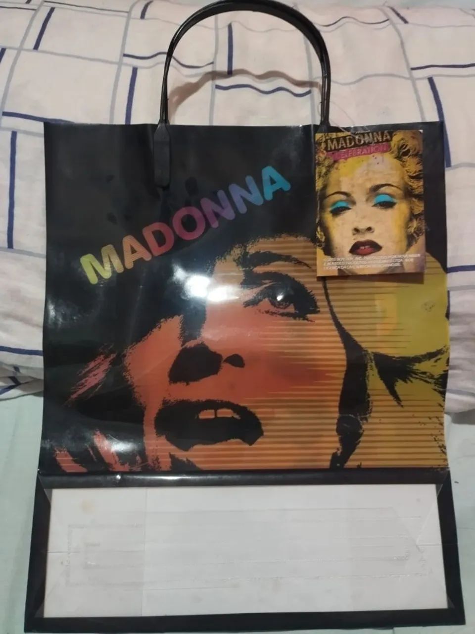 Sacola Promocional Madonna (raro) - Foto 2