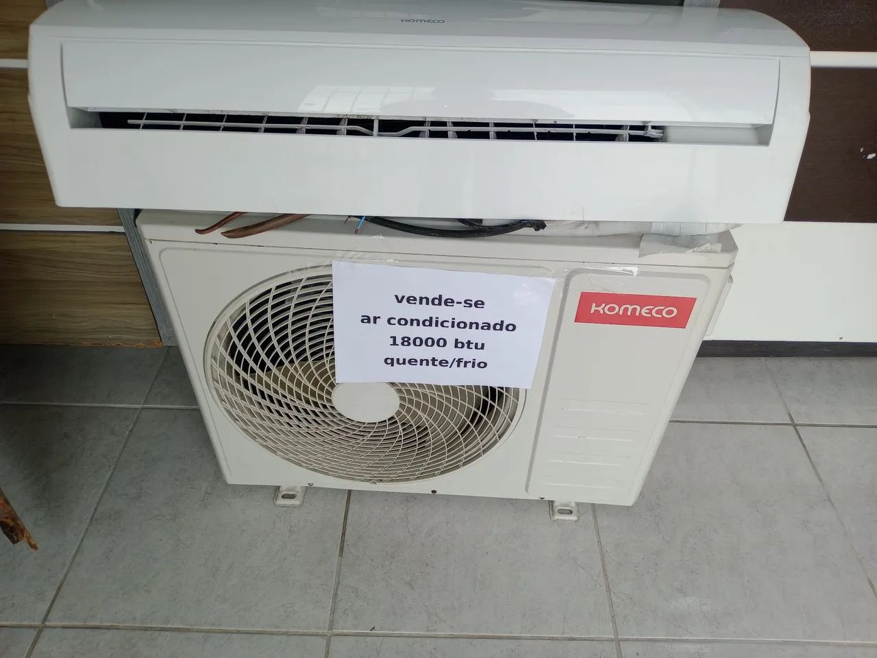 Vendo ar condicionado split 18000 bteus - Foto 2