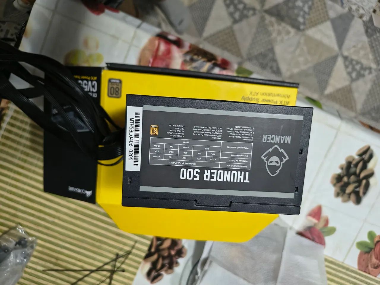 Fonte mancer thunder 500W nova  - Foto 2