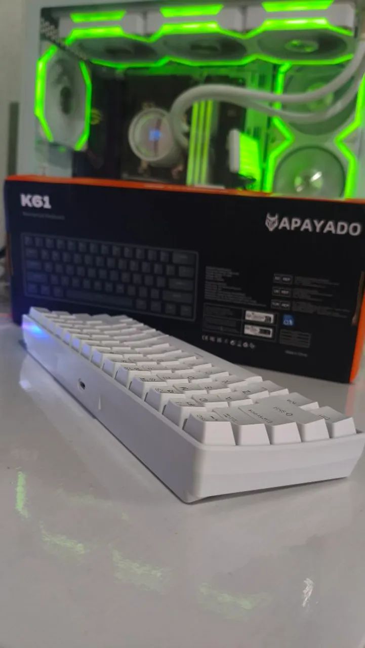 Teclado mecanico k61 OTIMO PARA JOGOS - Foto 2