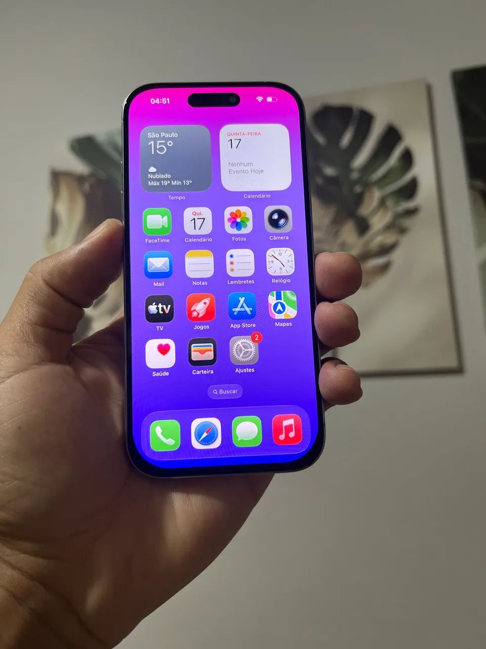 16 PRO 128 GB R$2.950 pra vender rápido  - Foto 2