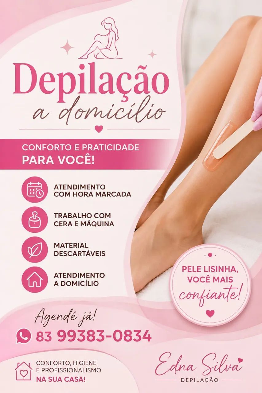 Depilação adomicilio 