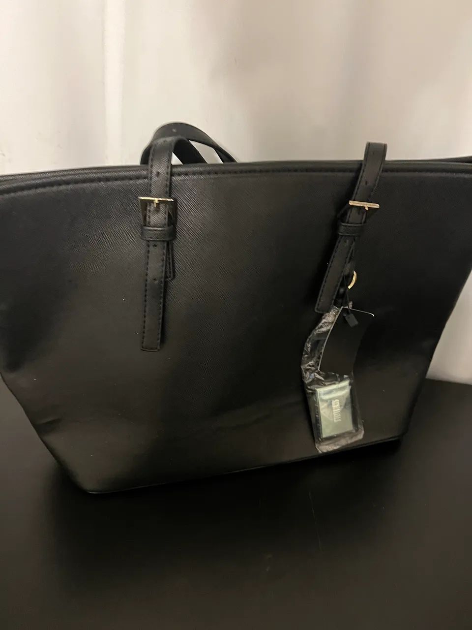 Bolsa Santa Lolla preta 48x25 nova