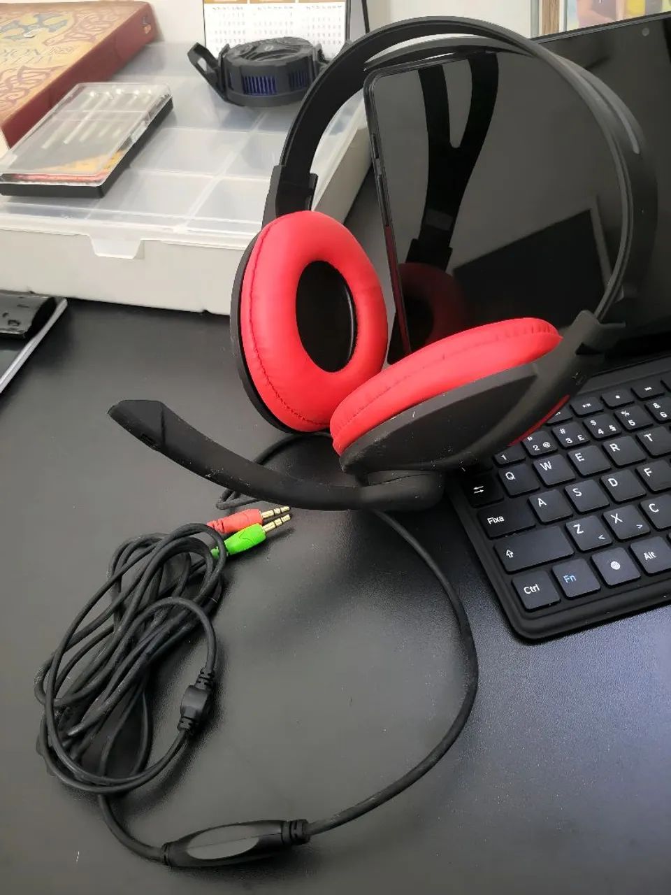 Fone de ouvido com microfone - Foto 3