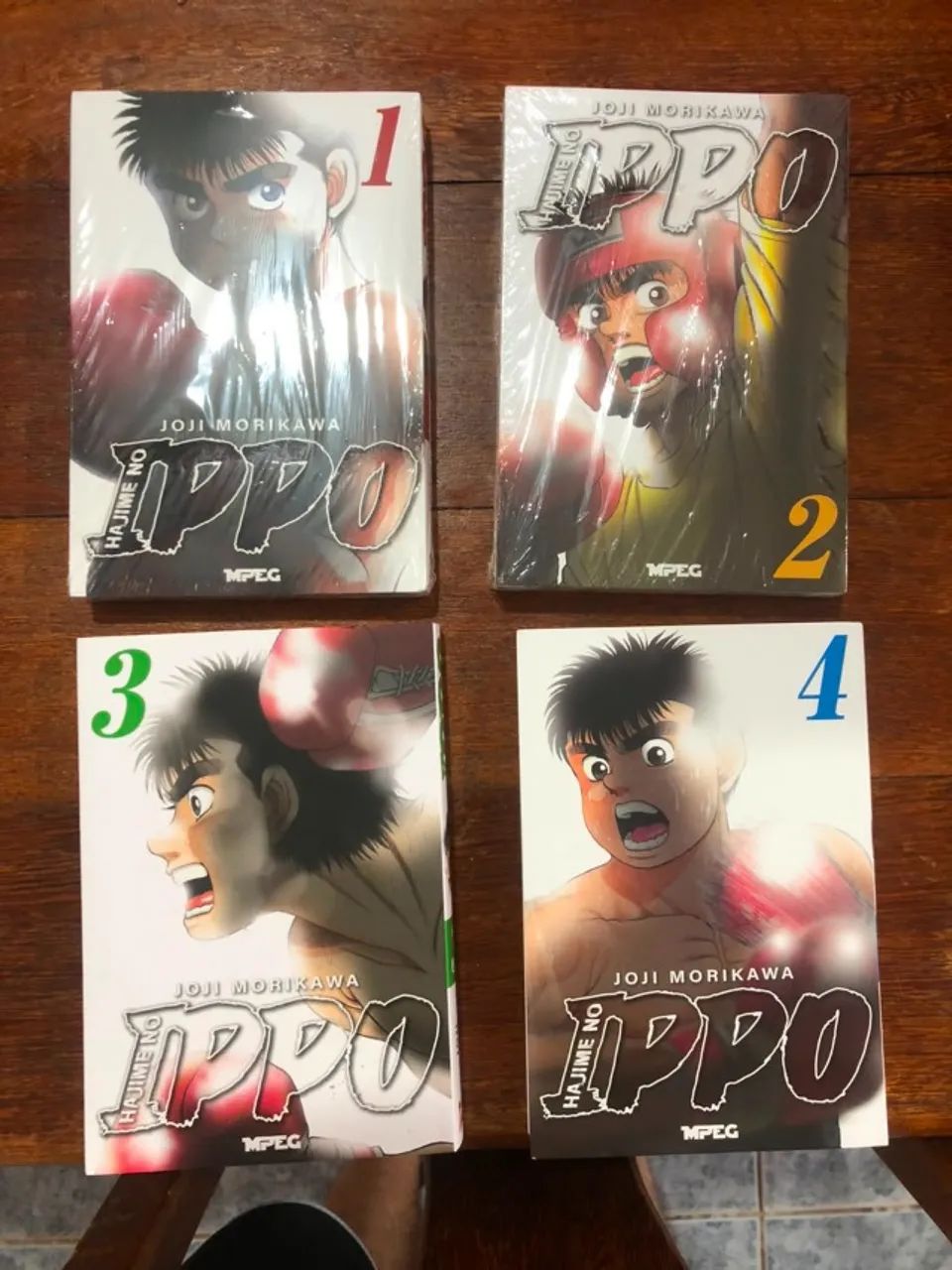 Mangás Hajime no Ippo 1 ao 4