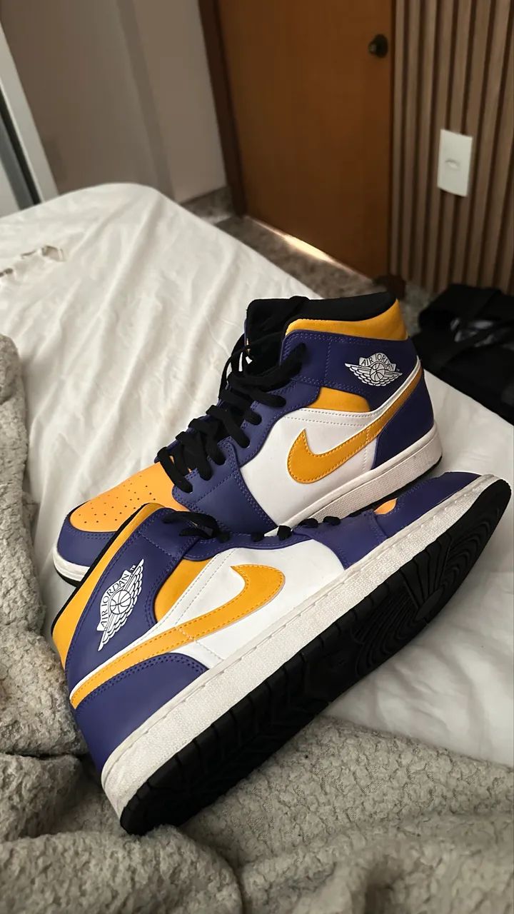 Air Jordan 1 Mid ?Lakers?