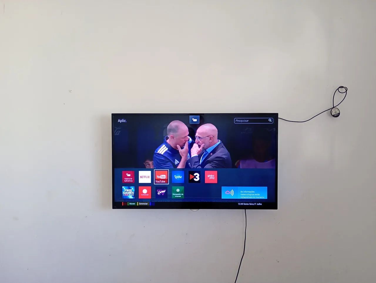 TV SMART AOC 4K 48 POLEGADAS SEMI NOVA! - Foto 3