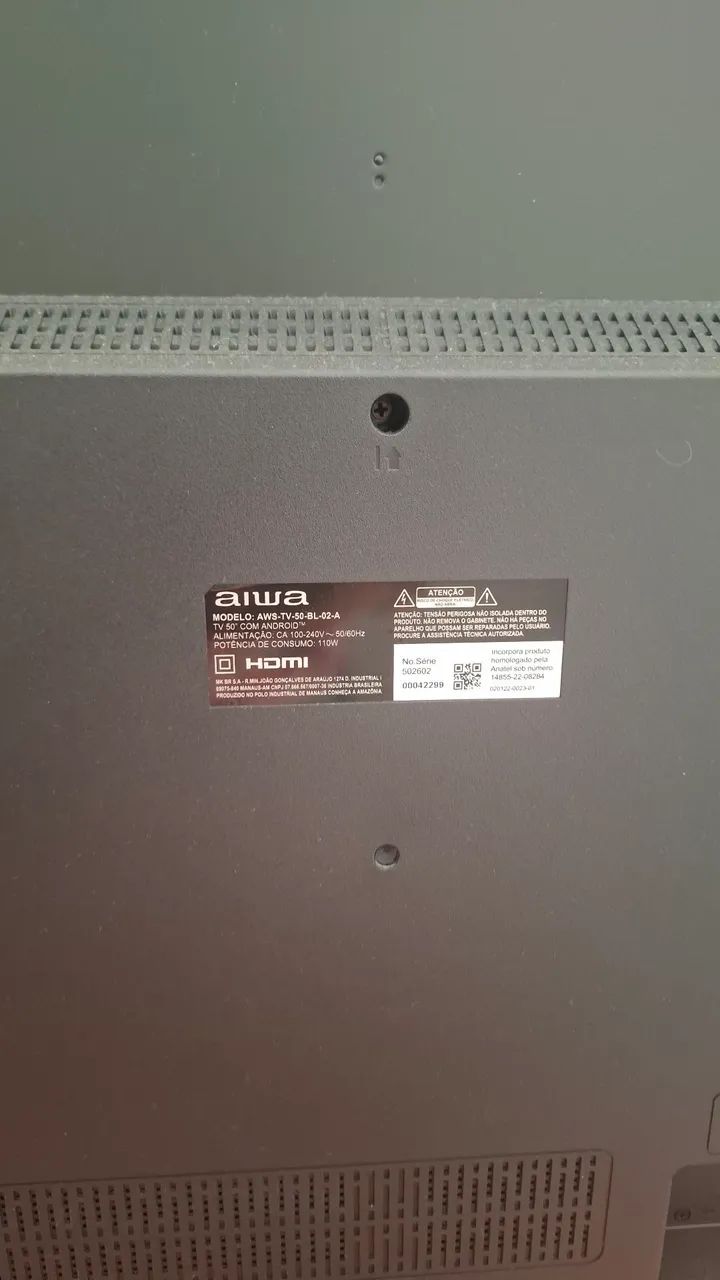 Smart TV Aiwa 50 polegadas 