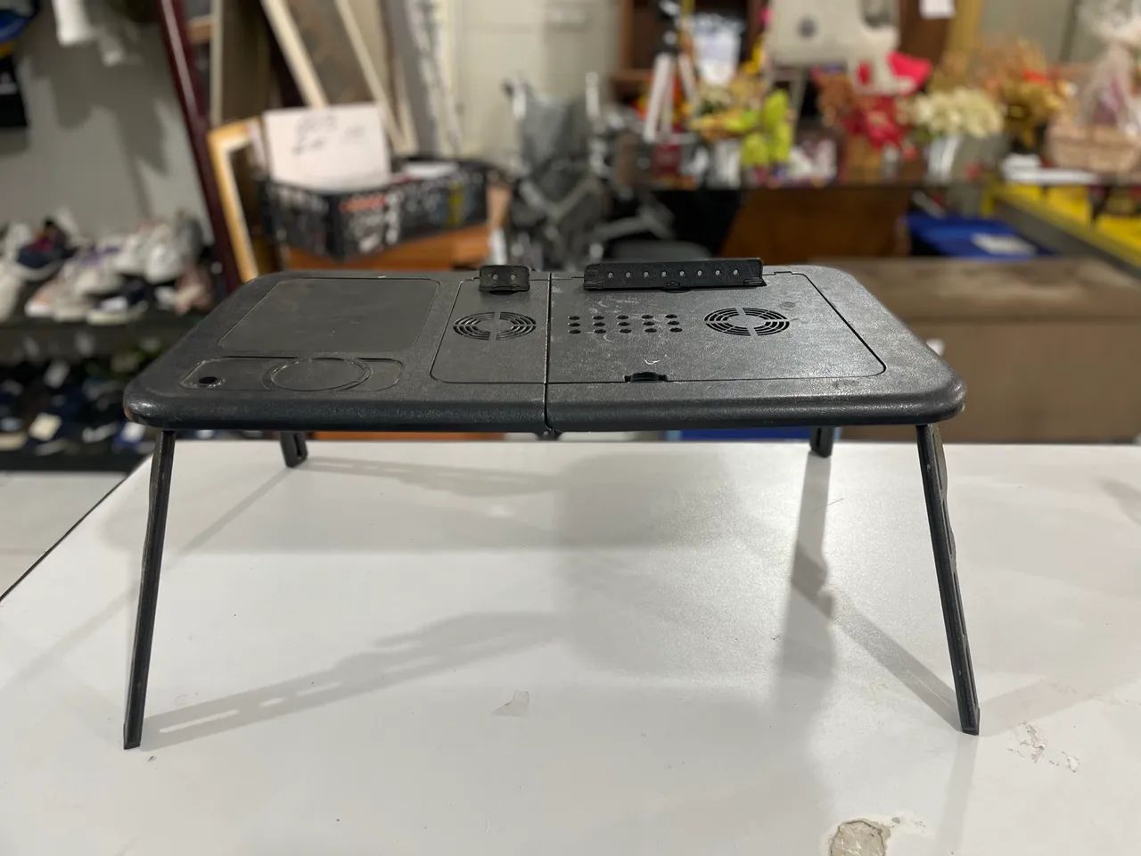 Mesa Articulada Para Notebook Com Cooler Duplo - Foto 4