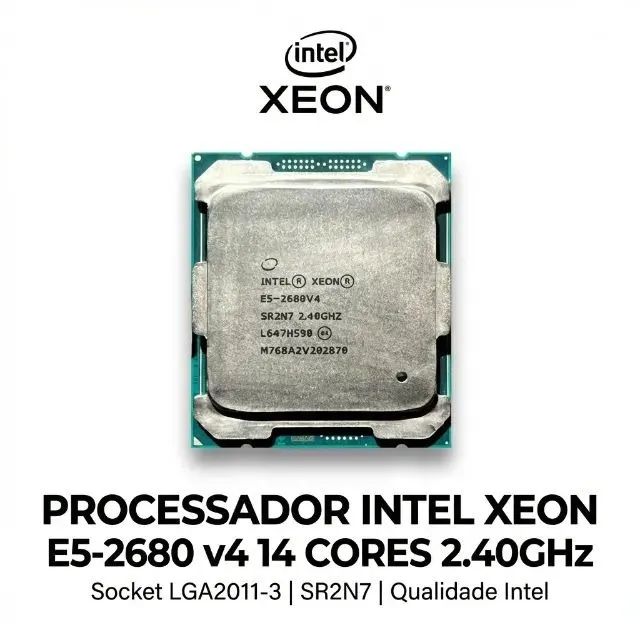 XEON E5 2680 V4 3,30GHZ PROCESSADOR PARA KIT X99