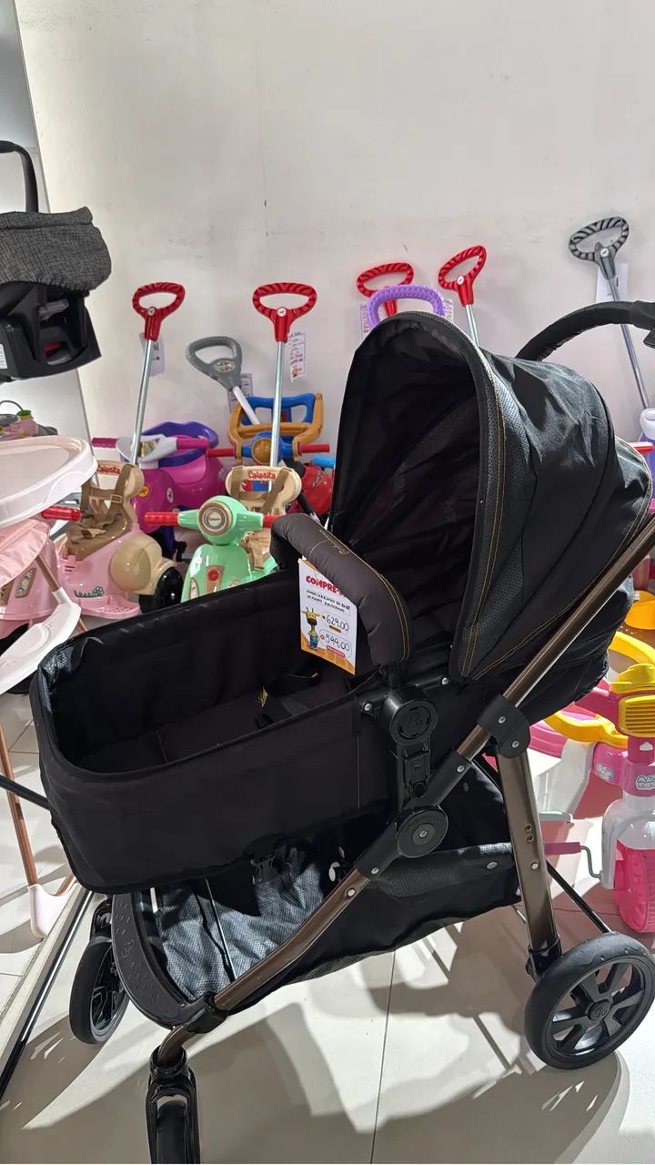 Carrinho de bebê moisés