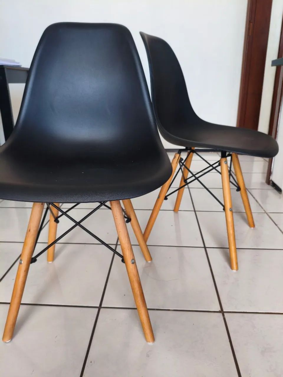 Vendo cadeira preta - Foto 5